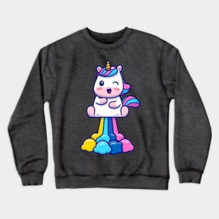 I Fart Rainbows Crewneck Sweatshirt